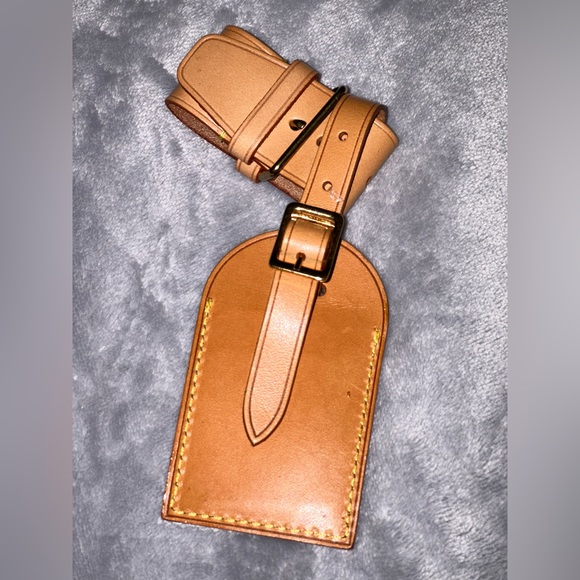 Authentic Louis Vuitton Luggage tag - Picture 2 of 3